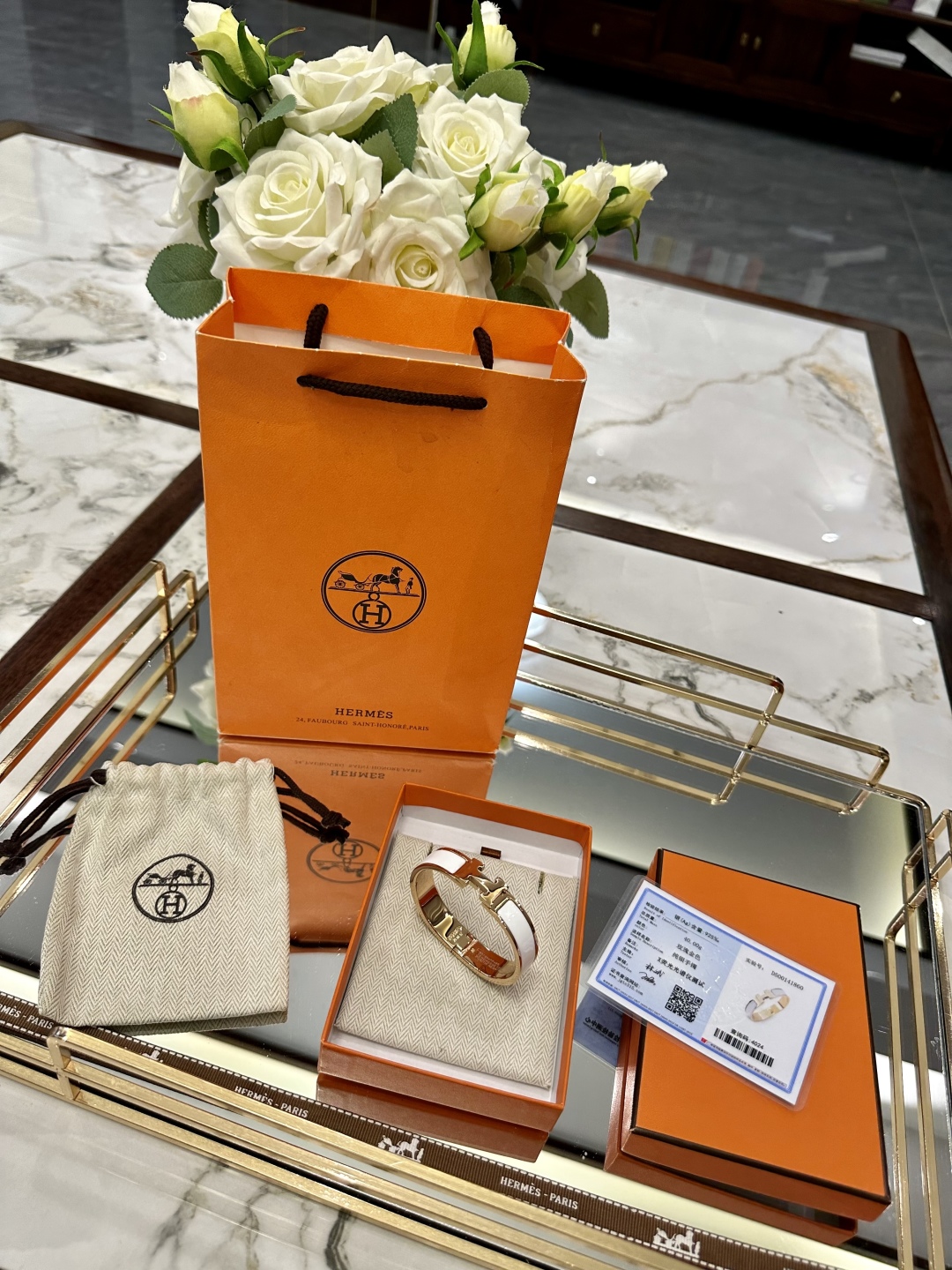 HERMES jewelry model 54